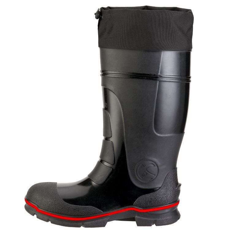 Сапоги ПВХ Акватрек, КП, с надставкой, цв. чёрный